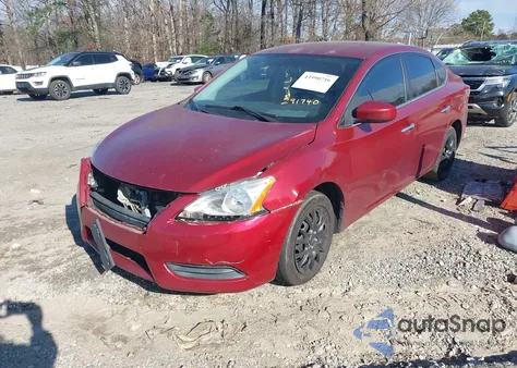 2015 Nissan Sentra Sv from USA, damaged, VIN 3N1AB7AP6FY291740